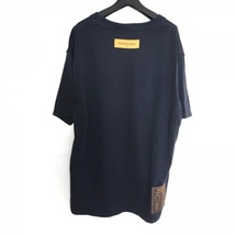 ルイヴィトン LOUIS VUITTON 半袖Tシャツ サイズXXL XL 1A5W6C インサイドアウト ネイビー メンズ クルーネック トップス_画像2