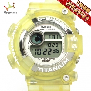 CASIO(カシオ) 腕時計 G-SHOCK/FROGMAN(フロッグマン) DW-8201WC メンズ W.C.C.S.(世界サンゴ礁保護協会) シルバー