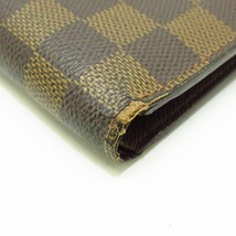 ルイヴィトン LOUIS VUITTON 2つ折り財布 N61665 ポルトビエカルトクレディモネ ダミエ・キャンバス エベヌ CA0035 財布 ダミエ_画像8