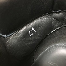 モンクレール MONCLER ブーツ 41 - 化学繊維 黒 ×FRAGMENT（フラグメント）/トレッキングブーツ 靴_画像6