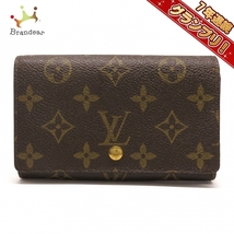 ルイヴィトン LOUIS VUITTON 2つ折り財布 M61730 ポルト モネ・ビエ トレゾール CA1012 財布 モノグラム_画像1