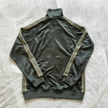 1円~【新品・セットアップ出品中】Needles トラックジャケット Track Jacket L ニードルス グリーン DARK GREEN サイドライン poly smooth_画像3