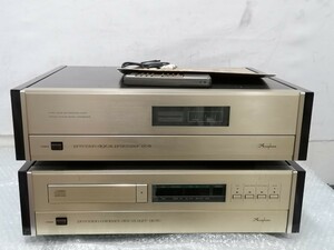 [中古 D/Aコンバーター/CDプレーヤー リモコン 説明書付き 綺麗]Accuphase DC-81 DP-80