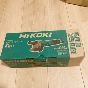 HiKOKI ディスクグラインダー　G10B4 未使用