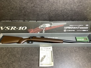 『店舗保管品 MARUI 東京マルイ VSR-10 リアルショックver. プロスナイパーver. ウッドタイプストックNo.1』