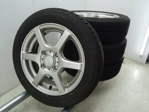 送料無料! 155/65R14 ヨコハマ ice GUARD iG50 PLUS 4本 ホイール 14×4.5J 4H PCD100 +45 室内保管 手渡し可!個人宅着払い!B925