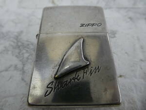 ☆ ZIPPO ジッポー Shark Fin シャークフィン ライター 喫煙具 火花のみ確認済み 中古品 1円スタート ☆