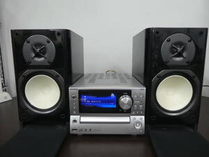 ☆ ONKYO オンキョー チューナーアンプ BR-NX10＆スピーカー D-NX10 HDDコンポ 中古 ジャンク扱い品 1円スタート ☆