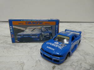 ☆ Calsonic NISSAN GT-R II ADO COMPANY アイアイアド・カンパニー ミニカー tomica 中古品 1円スタート ☆