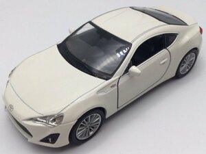 1台売り　ホワイト　1/36 トヨタ 86　ハチロク ミニカー TOYOTA ウェリー