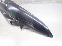 βEK25-3 ヤマハ グランドマジェスティ250 SG15J (H17年式) 動画有 純正 ボディカバー サイドカバー 右 破損有り！_画像3