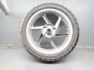 βEL01-1 ホンダ ゼルビス XELVIS MC25 (H4年式) 絶版！ リアホイール 振れ・リム打ち無し！タイヤは要交換で！エアバルブ割れ有り！