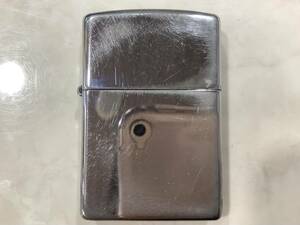 12048 1円〜 ZIPPO ジッポ ジッポーライター シルバー オイルライター / BRADFORD USA 火花散ります 着火未確認