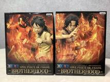 12137 1円〜 [未開封] バンプレスト ワンピースDXフィギュア BROTHERHOOD ルフィー エース | ワンピースフィギュア_画像1