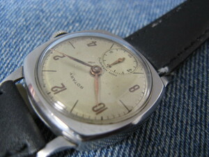 1950年代 ROTARY ロータリー オールSS ブリティッシュウォッチ アンティーク手巻腕時計 稼働品 注油済み 