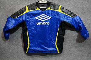 アンブロ UMBRO サッカー トレーニング 光沢 インシュレーションピステ ウィンブレ 長袖 [サイズ: 160 /カラー: 写真参照]ガンバ