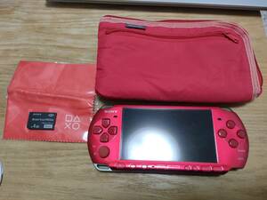 SONY PlayStation Portable PSP-3000 動作検証済み 本体・ソフト・付属品セットのみ ジャンク扱い バッテリーあり