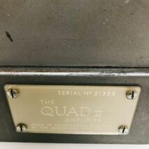 QUAD II 22 CONTROL UNIT 真空管 アンプ ペア セット_画像10