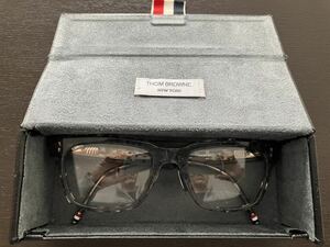 19SS THOM BROWNE トムブラウン メガネTB-418 TBX418-54-04AF 伊達メガネ ウエリントン アジアンフィット