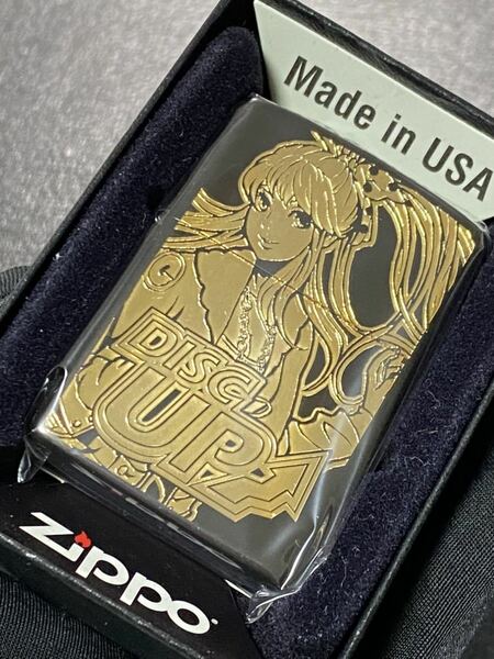 zippo ディスクアップ シンディ 限定品 ゴールド刻印 希少モデル 2021年製 ② ケース 保証書付き