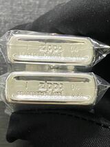 zippo シルバーメタル スワロフスキー 2点 限定品 立体メタル 2004年製 ★ 側面 シリアルナンバー 有り_画像3