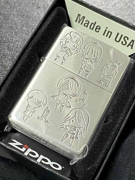 zippo NieR:Automata ミニキャラ 3面刻印 希少モデル 2023年製 ☆ ニーア オートマタ ケース 保証書付き