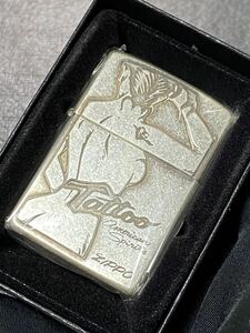 zippo TATOO Sexy Girl ヴィンテージ ダメージ加工 希少モデル 1994年製 タトゥー セクシー ガール ケース 保証書付き