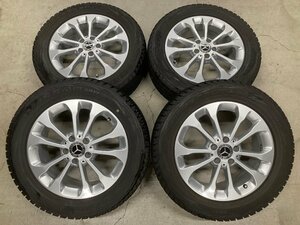 □5214 スタッドレス BLIZZAK DM-V1 215/60R17 良品 メルセデス ベンツ GLA 純正 17インチ 6.5J +38 5穴 112 アルミホイール