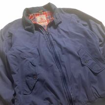 ■BARACUTA■バリントンジャケット■スイングトップ■G9■ネイビー■裏地チェック■ブルゾン■バラクータ■38サイズ■イギリス製_画像4