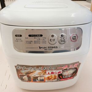 【中古品】餅つき機 かがみもち エムケー精工 MKseiko餅 食パン ホームベーカリー パン うどん　RM-10SN 1升 