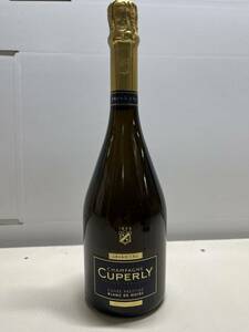 CUPERLY BLANC DE NOIRS GRAND CRU キュペルリー キュヴェプレステージ ブラン デ ノワール　750ml　未開栓　未使用　中古