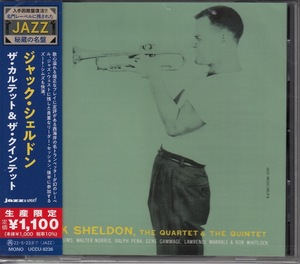 【CD】ジャック・シェルドン　/　ザ・カルテット＆ザ・クインテット　/　新品CD　JAZZ秘蔵の名盤【新品：送料100円】