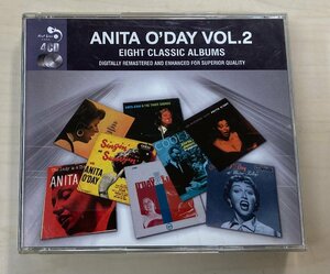 CDB4155anita*oteiANITA O'DAY / VOL.2 EIGHT 8 CLASSIC ALBUMS зарубежная запись б/у CD 4 листов комплект Yu-Mail стоимость доставки 100 иен 