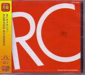 【CD】RCサクセション/HARD FOLK SUCCESSION【新品・送料無料】