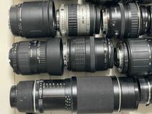 ジャンク扱い　カメラレンズ　20点　PENTAX 　Nikon　CANON　RICOH　SIGMA等　メーカー色々　まとめ　大量　同梱不可_画像9