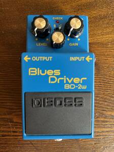 BOSS BD-2w 技パネル変更mod. Blues Driver ブルース ドライバー 