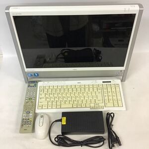 65【ジャンク】NEC VALUESTAR PC-VN770BS6W 一体型PC (140)