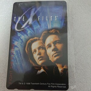  telephone card 50 frequency The X-Files X file unused 