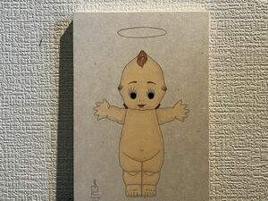 ☆小柳省三☆「エンゼル」☆真作保証☆共シール☆キューピー☆発表号3万円☆絵画☆