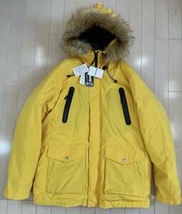 新品　SCHOTT （ショット） SNORKEL DOWN PARKA　シュノーケル ダウンパーカー 　XL 3182009　イエロー　ダウンジャケット