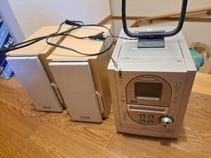 CD　MD　カセット　ラジオ　コンポ