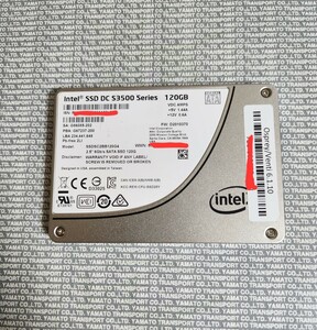 intel SSD DC S3500 SSDSC2BB120G4 120GB SATA ◆1円スタート◆ 54911h