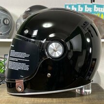 ☆US BELL BULLITT Gloss Black ベル ブリット フルフェイスヘルメット グロスブラック/XL 国内最安! 2022年製造 安心の即納です。_画像4