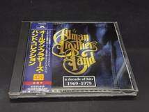 The Allman Brothers Band A Decade Of Hits 1969 - 1979 オールマン・ブラザーズ・バンド / コレクション 帯付き_画像1