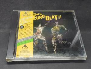 That's Eurobeat Vol. 14 ザッツ・ユーロビート 帯付き