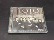 Toto / Toto & Friends / THE JEFF PORCARO TRIBUTE CONCERT　FULL 1992 BROADCAST RECORDING 2枚組_画像1