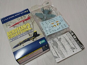 F/A-18 ホーネット 米海軍 第192戦闘攻撃飛行隊 エフトイズ アクロチーム ２ 1-b 1/144 未組立 ブリスター未開封