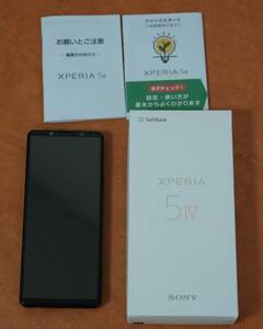 SONY Xperia 5 IV A204SO ブラック SoftBank