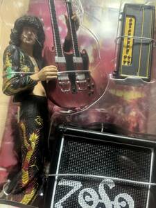 NECA Led Zeppelin Jimmy Pagejimi-*peiji7inch Action фигурка GIBSON SG двойной шея нераспечатанный товар 