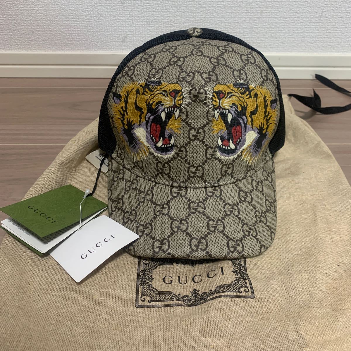 2024年最新】Yahoo!オークション -「gucci ベースボールキャップ